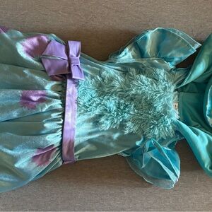 Disney Boo Turquoise and White Dress